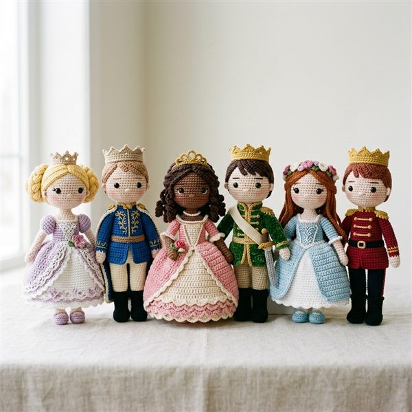 Bonecas, princesas e príncipes